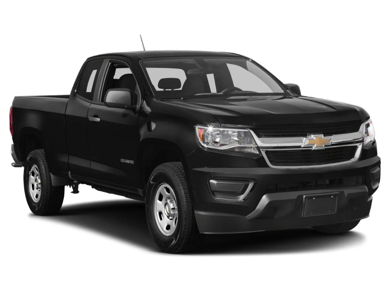 A black 2016 Chevy Colorado