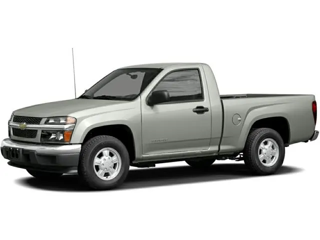 Light gray Chevy Colorado 2004