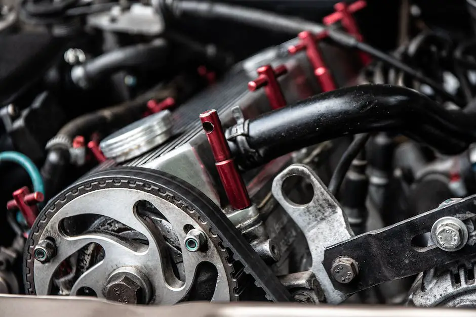 A close-up image of an engine with the Active Fuel Management system highlighted.